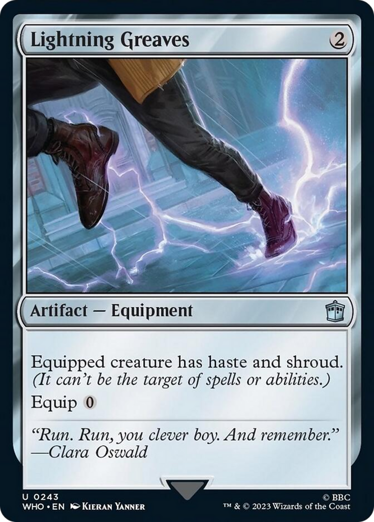 Lightning Greaves [Doctor Who] | Pegasus Games WI