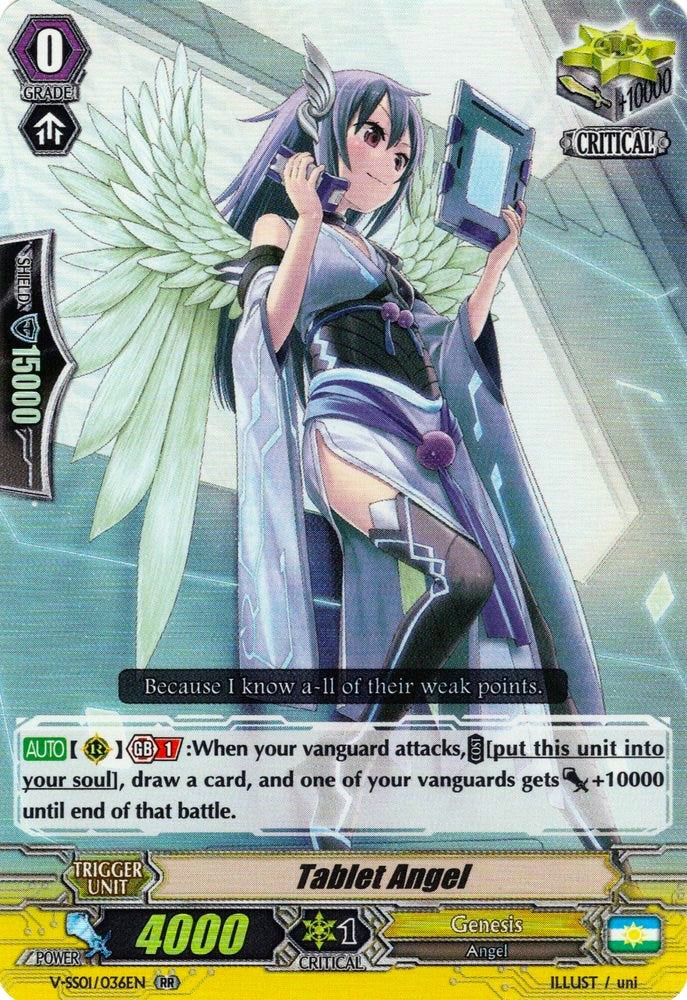 Tablet Angel (V-SS01/036EN) [Premium Collection 2019] | Pegasus Games WI