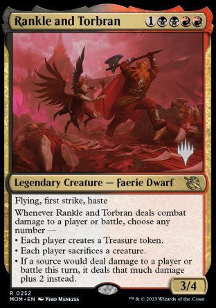 Rankle and Torbran (Promo Pack) [March of the Machine Promos] | Pegasus Games WI