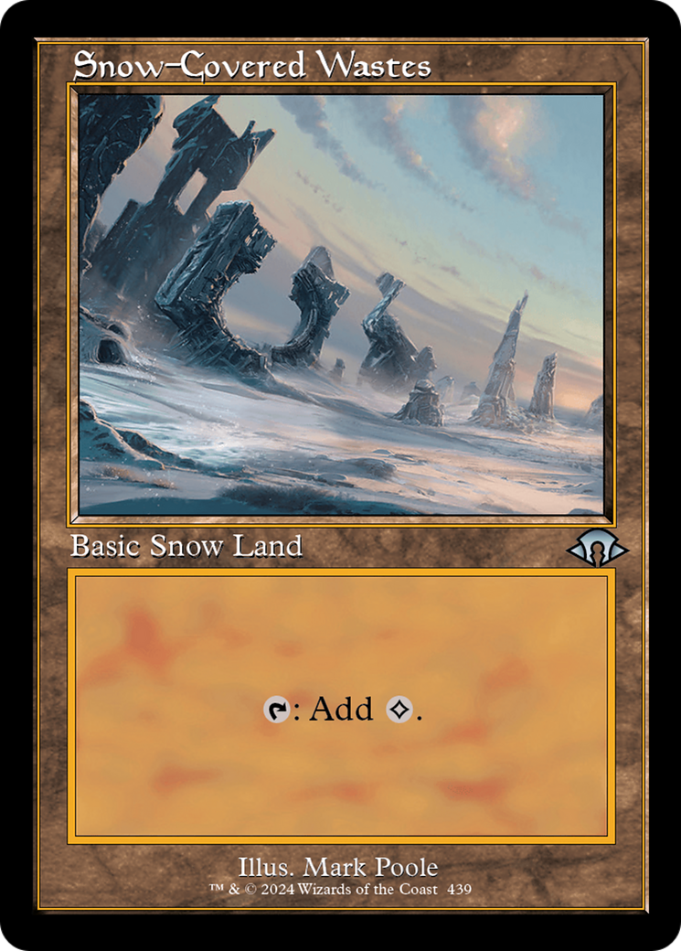 Snow-Covered Wastes (Retro) [Modern Horizons 3] | Pegasus Games WI