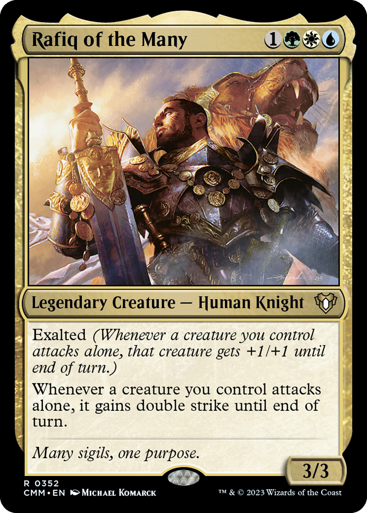 Rafiq of the Many [Commander Masters] | Pegasus Games WI