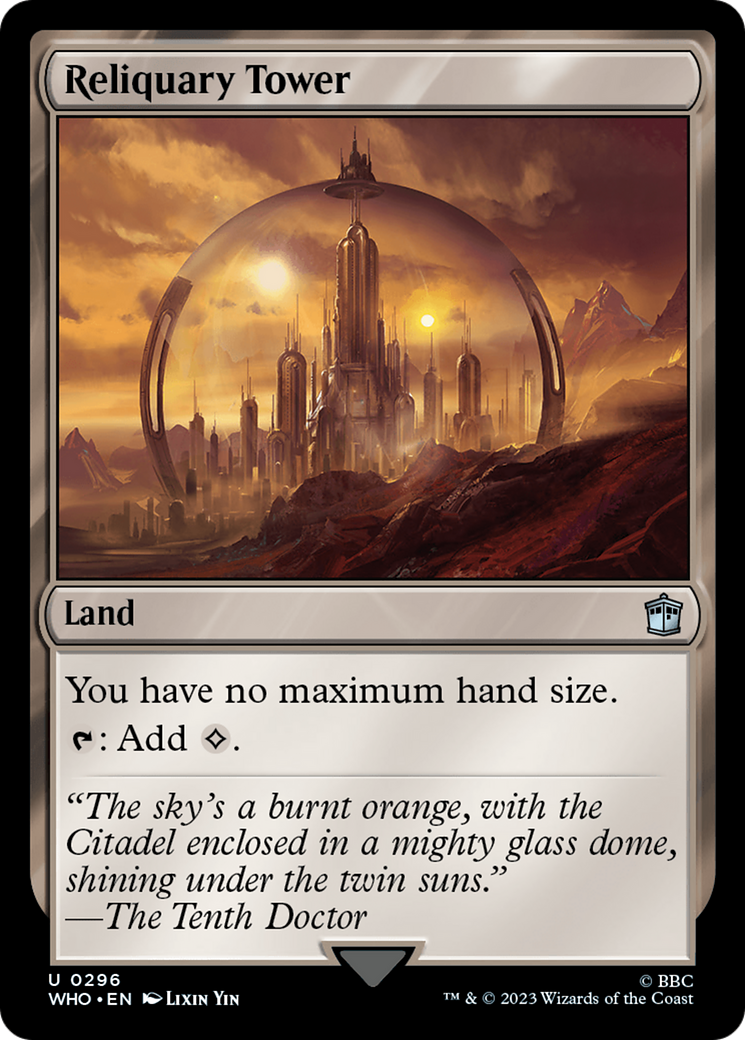 Reliquary Tower [Doctor Who] | Pegasus Games WI