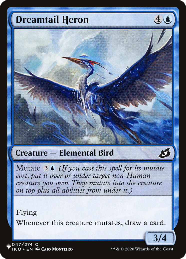 Dreamtail Heron [The List Reprints] | Pegasus Games WI