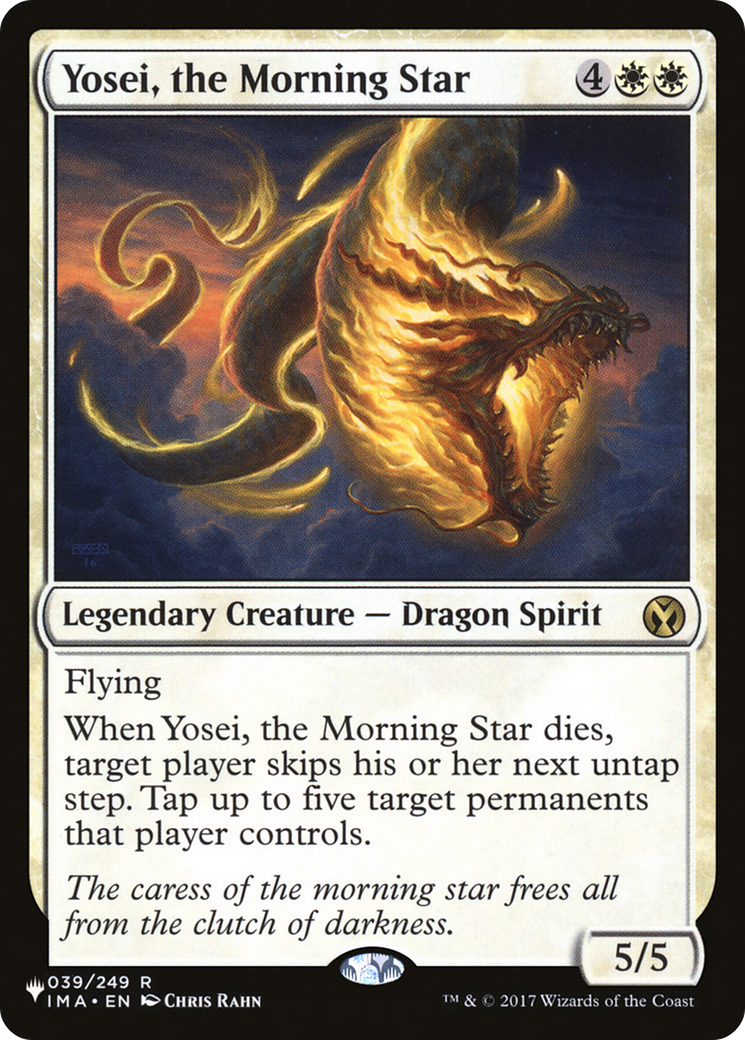 Yosei, the Morning Star [The List] | Pegasus Games WI