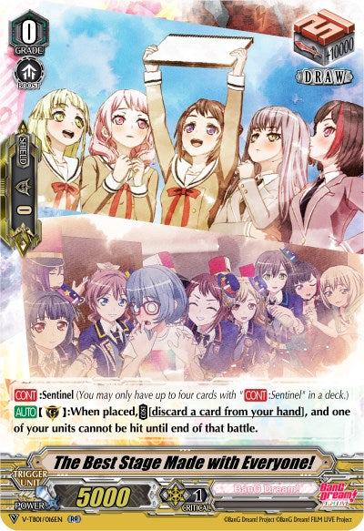 The Best Stage Made with Everyone! (V-TB01/016EN) [BanG Dream! FILM LIVE] | Pegasus Games WI