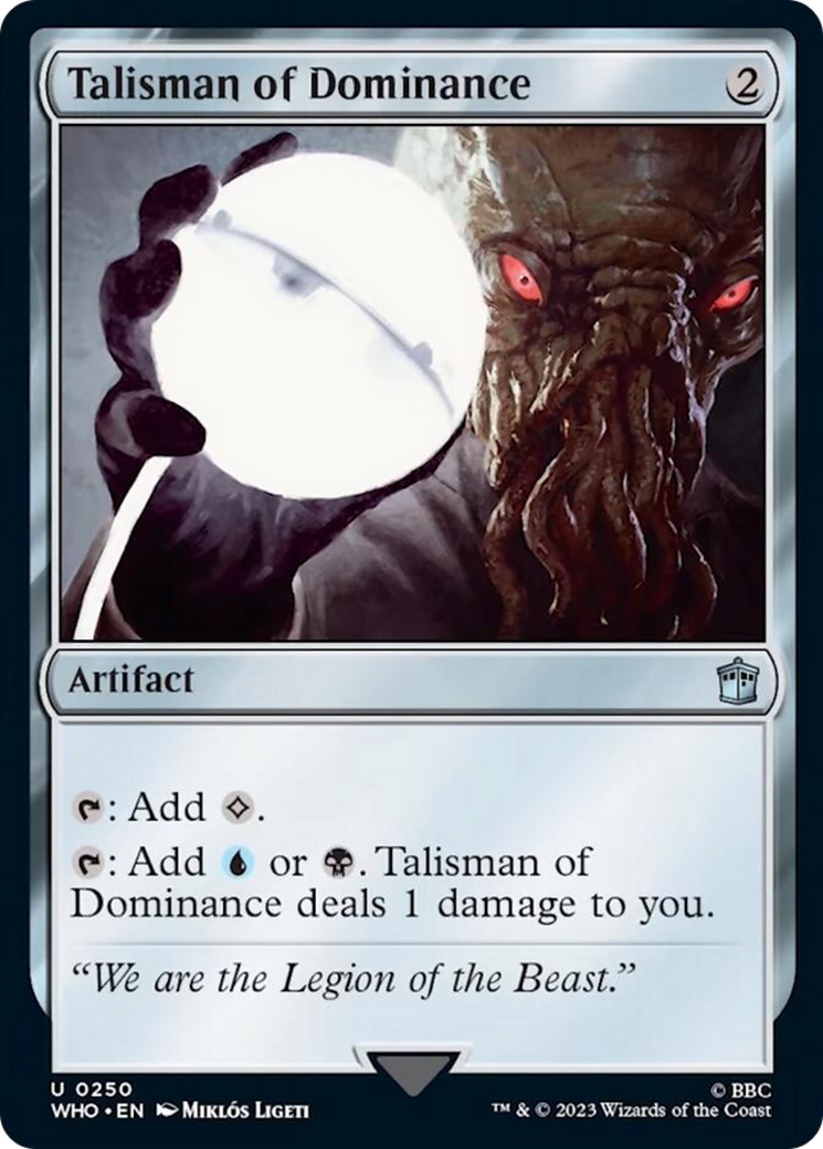 Talisman of Dominance [Doctor Who] | Pegasus Games WI