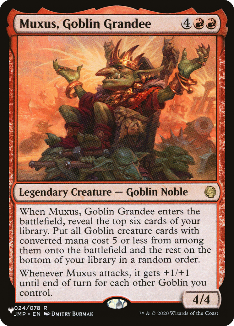 Muxus, Goblin Grandee [The List] | Pegasus Games WI