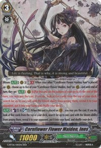 Cornflower Flower Maiden, Ines (G-BT06/010EN) [Transcension of Blade & Blossom] | Pegasus Games WI