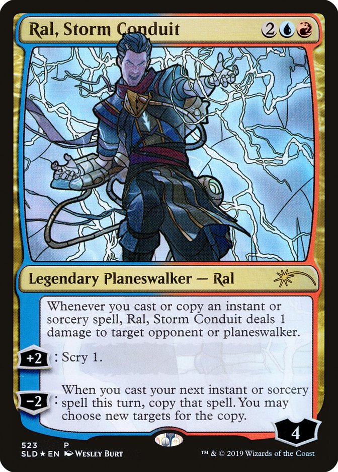 Ral, Storm Conduit (Stained Glass) [Secret Lair Drop Promos] | Pegasus Games WI