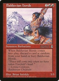 Balduvian Horde (Oversized) [Oversize Cards] | Pegasus Games WI