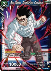 Son Gohan, Domination Complete (Zenkai Series Tournament Pack Vol.4) (P-503) [Tournament Promotion Cards] | Pegasus Games WI