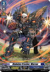 Diabolos Crasher, Warren (Foil) (D-PR/205EN-S) [D Promo Cards] | Pegasus Games WI