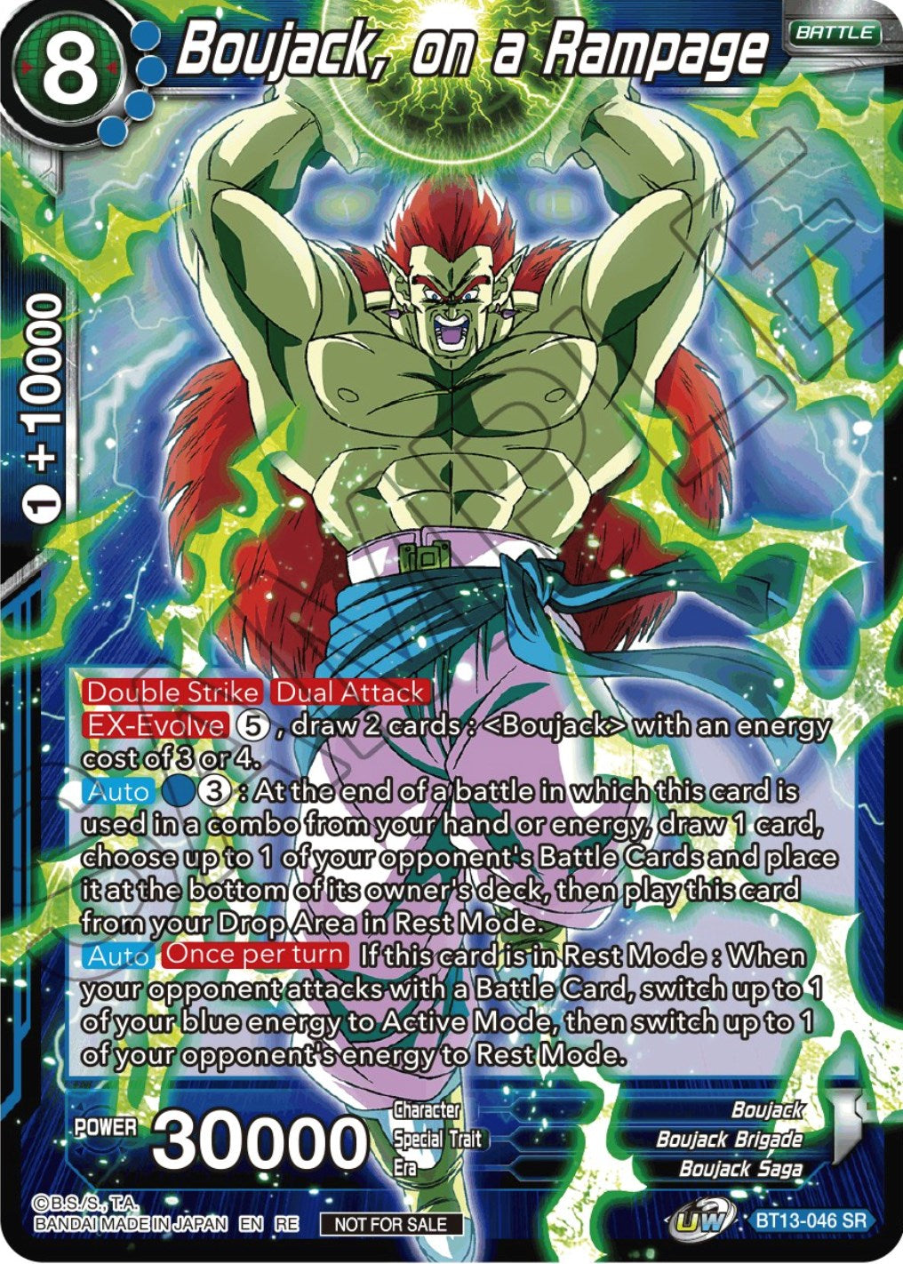 Boujack, On a Rampage (Championship Selection Pack 2023 Vol.2) (Silver Foil) (BT13-046) [Tournament Promotion Cards] | Pegasus Games WI