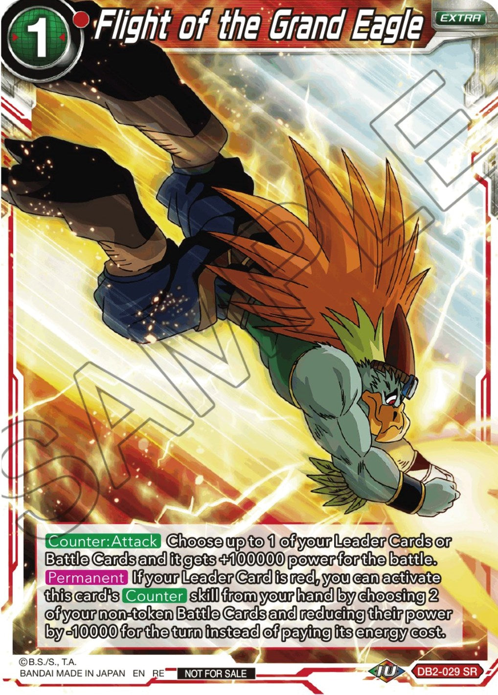 Flight of the Grand Eagle (Championship Selection Pack 2023 Vol.2) (Silver Foil) (DB2-029) [Tournament Promotion Cards] | Pegasus Games WI