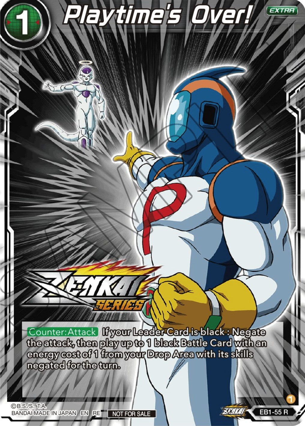 Playtime's Over! (Event Pack 12) (EB1-55) [Tournament Promotion Cards] | Pegasus Games WI