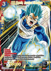 SSB Vegeta, Inspired Technique (Alt. Art Card Set 2023 Vol. 2) (BT9-105) [Tournament Promotion Cards] | Pegasus Games WI