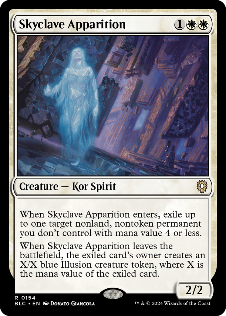 Skyclave Apparition [Bloomburrow Commander] | Pegasus Games WI