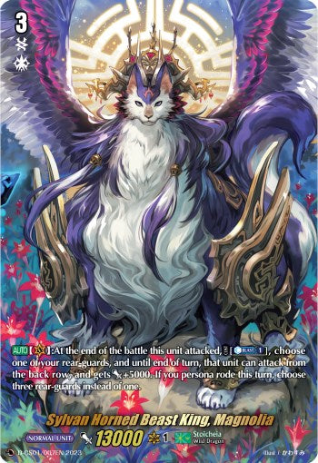 Sylvan Horned Beast King, Magnolia (D-CS01/007EN) [Deluxe Collector's Set 01: Vanguard Deluxe] | Pegasus Games WI