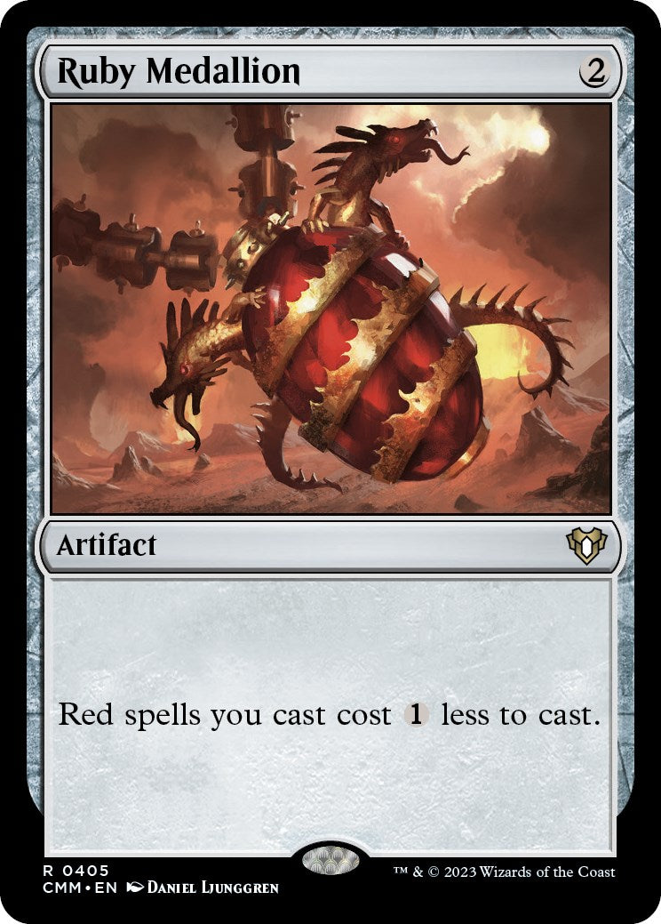 Ruby Medallion [Commander Masters] | Pegasus Games WI