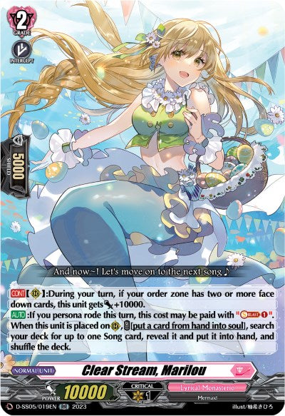 Clear Stream, Marilou (D-SS05/019EN) [D-SS05: Festival Booster 2023] | Pegasus Games WI