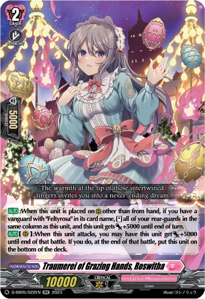 Traumerei of Grazing Hands, Roswitha (D-SS05/022EN) [D-SS05: Festival Booster 2023] | Pegasus Games WI