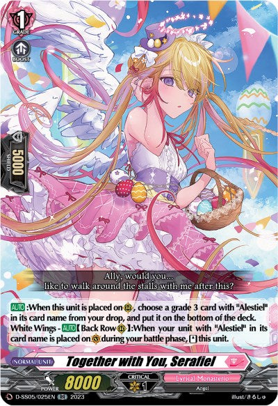 Together with You, Serafiel (D-SS05/025EN) [D-SS05: Festival Booster 2023] | Pegasus Games WI