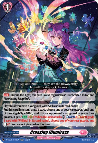 Crossing Illumirays (D-SS05/032EN) [D-SS05: Festival Booster 2023] | Pegasus Games WI