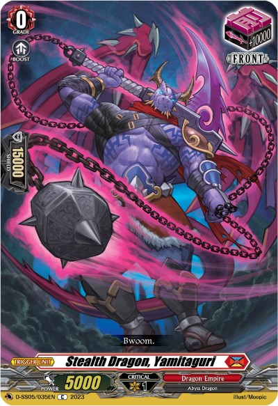 Stealth Dragon, Yamitaguri (D-SS05/035EN) [D-SS05: Festival Booster 2023] | Pegasus Games WI