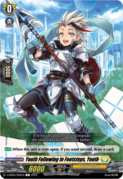 Youth Following in Footsteps, Youth (D-SS05/050EN) [D-SS05: Festival Booster 2023] | Pegasus Games WI