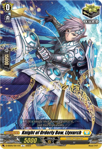 Knight of Orderly Bow, Llyvarch (D-SS05/051EN) [D-SS05: Festival Booster 2023] | Pegasus Games WI