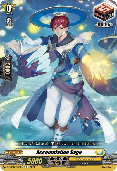 Accumulation Sage (D-SS05/052EN) [D-SS05: Festival Booster 2023] | Pegasus Games WI