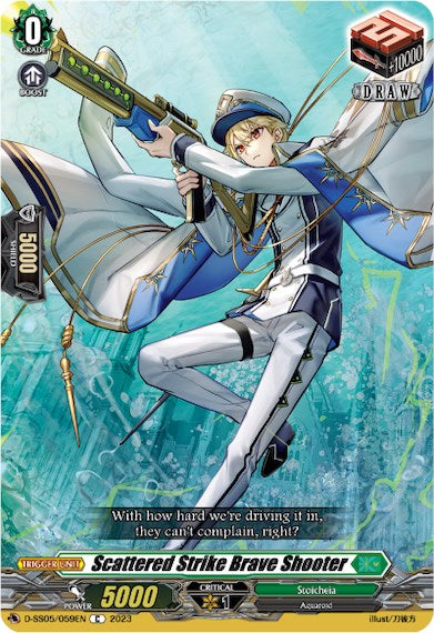 Scattered Strike Brave Shooter (D-SS05/059EN) [D-SS05: Festival Booster 2023] | Pegasus Games WI