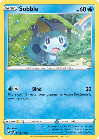Sobble (SWSH003) [Sword & Shield: Black Star Promos] | Pegasus Games WI