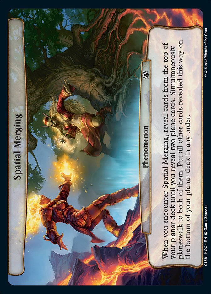 Spatial Merging [March of the Machine Commander] | Pegasus Games WI