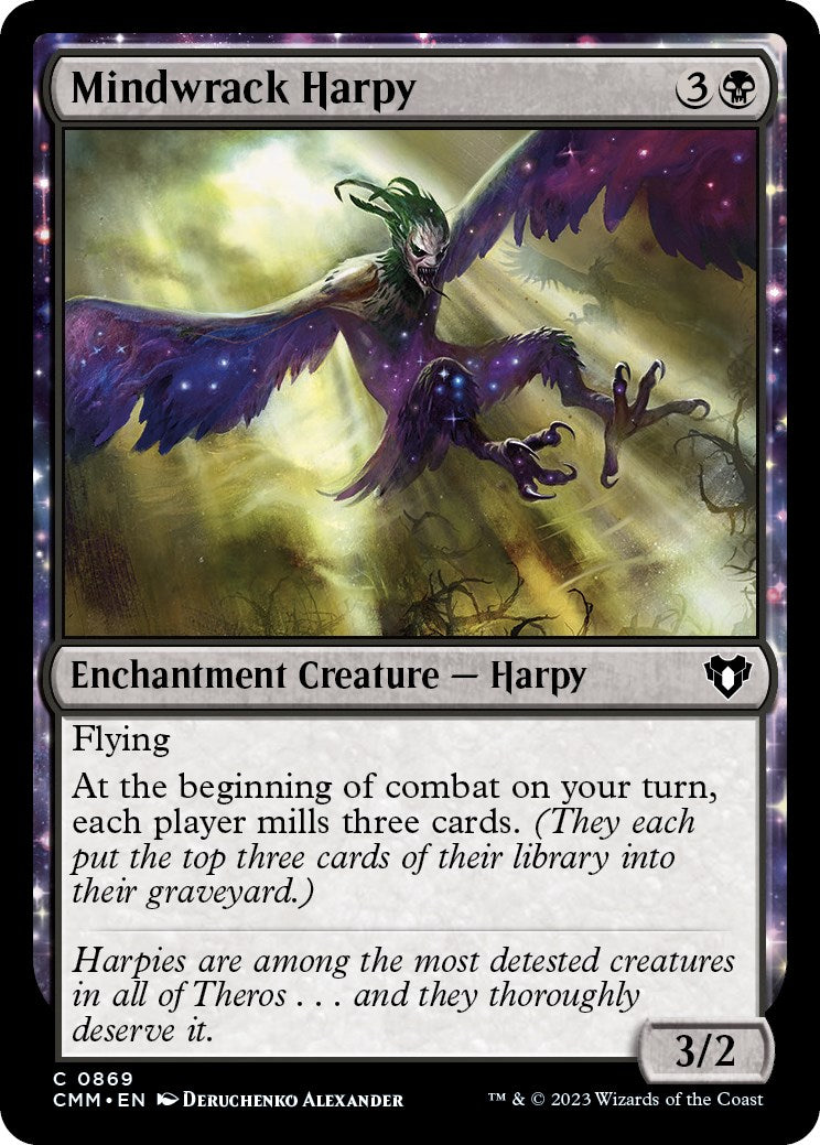 Mindwrack Harpy [Commander Masters] | Pegasus Games WI