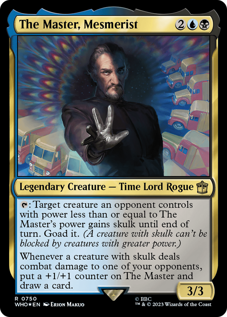 The Master, Mesmerist (Surge Foil) [Doctor Who] | Pegasus Games WI