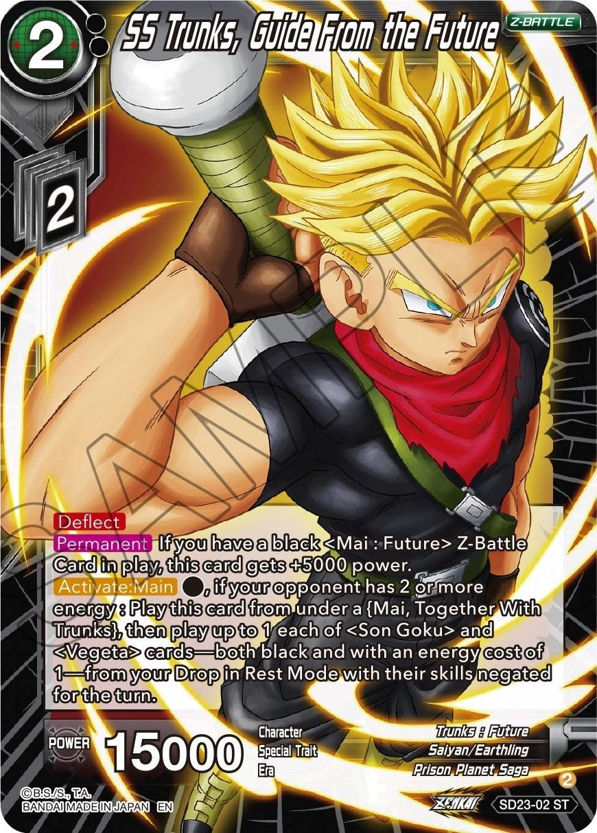SS Trunks, Guide From the Future (SD23-02) [Critical Blow] | Pegasus Games WI