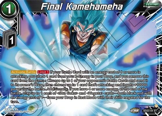 Final Kamehameha (SD23-04) [Critical Blow] | Pegasus Games WI