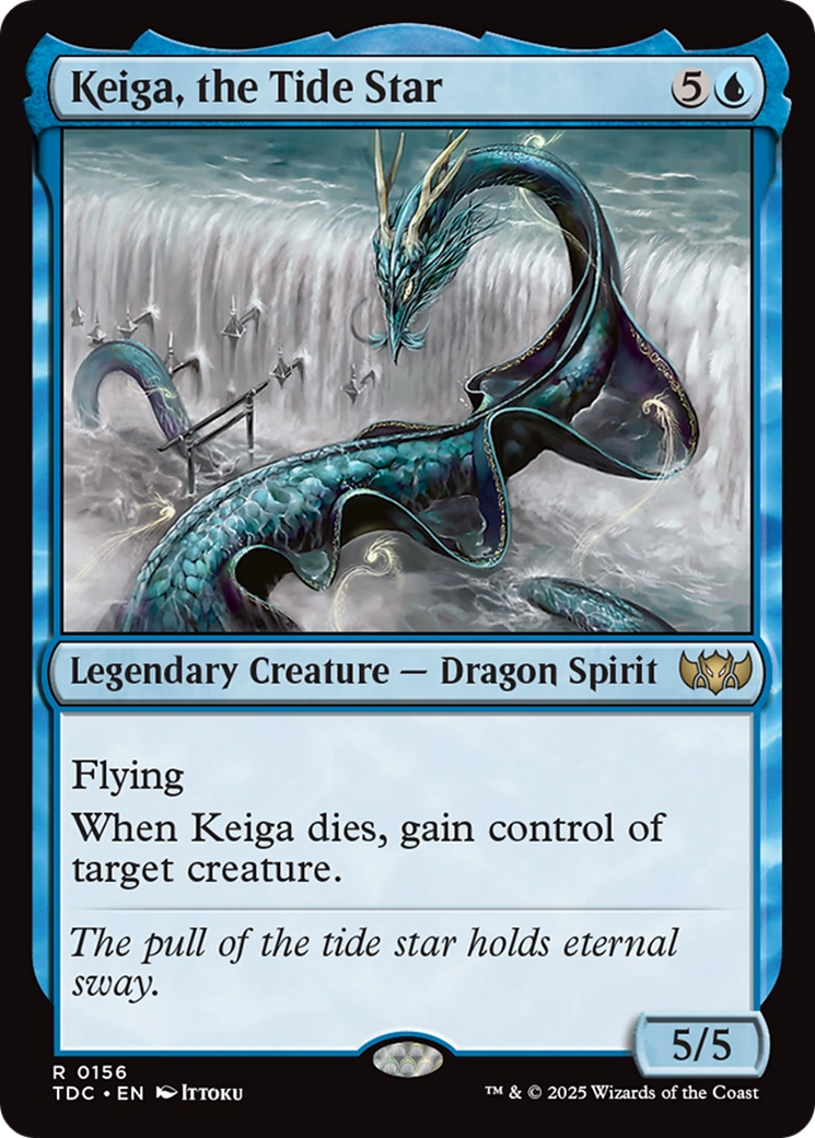 Keiga, the Tide Star [Tarkir: Dragonstorm Commander] | Pegasus Games WI