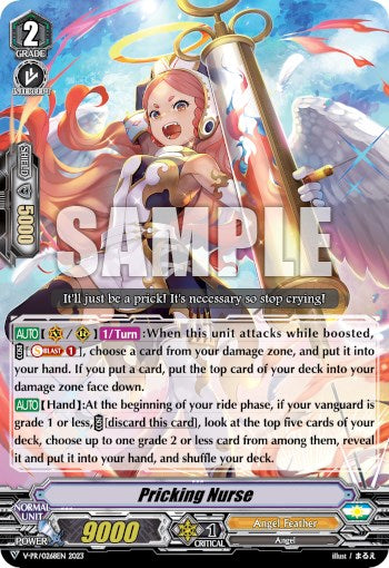 Pricking Nurse (V-PR/268EN 2023) [V Promo Cards] | Pegasus Games WI