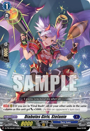 Diabolos Girls, Stefanie (D-PR/244) [D Promo Cards] | Pegasus Games WI