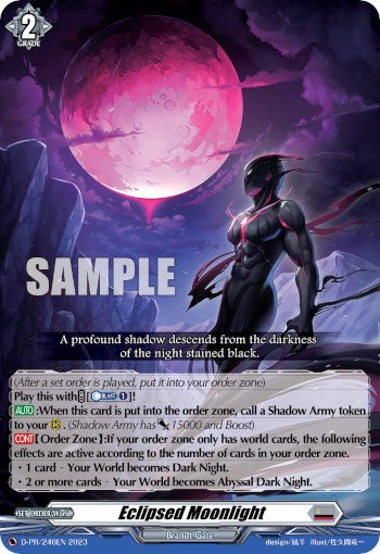 Eclipsed Moonlight (D-PR/240EN) [D Promo Cards] | Pegasus Games WI