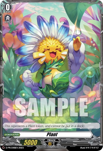 Plant Token (D-PR/248 2023 EN) [D Promo Cards] | Pegasus Games WI