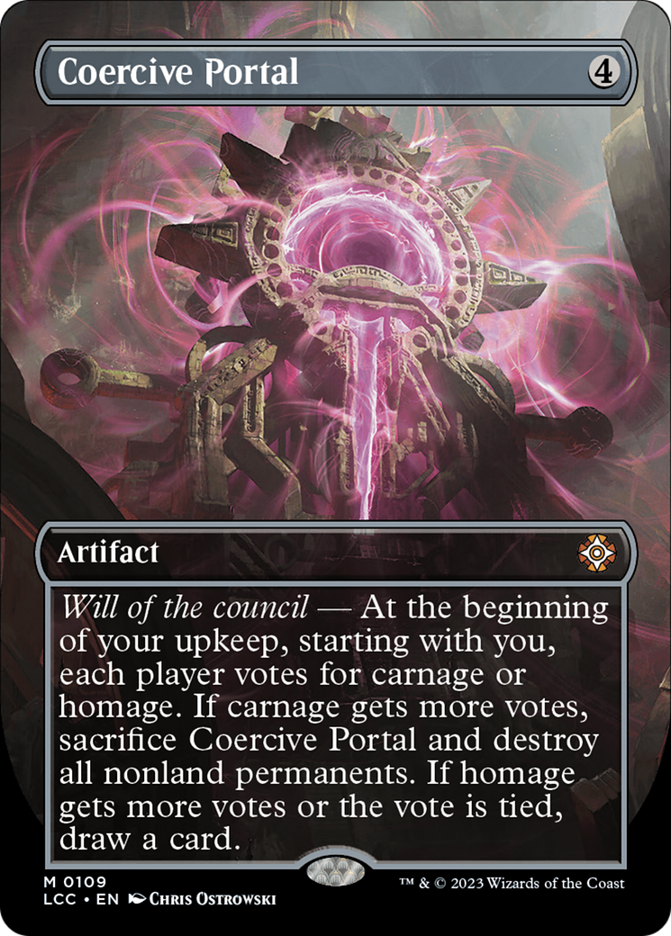 Coercive Portal (Borderless) [The Lost Caverns of Ixalan Commander] | Pegasus Games WI