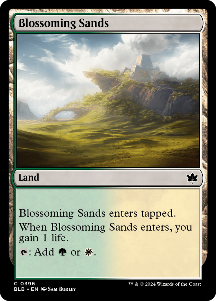 Blossoming Sands [Bloomburrow] | Pegasus Games WI