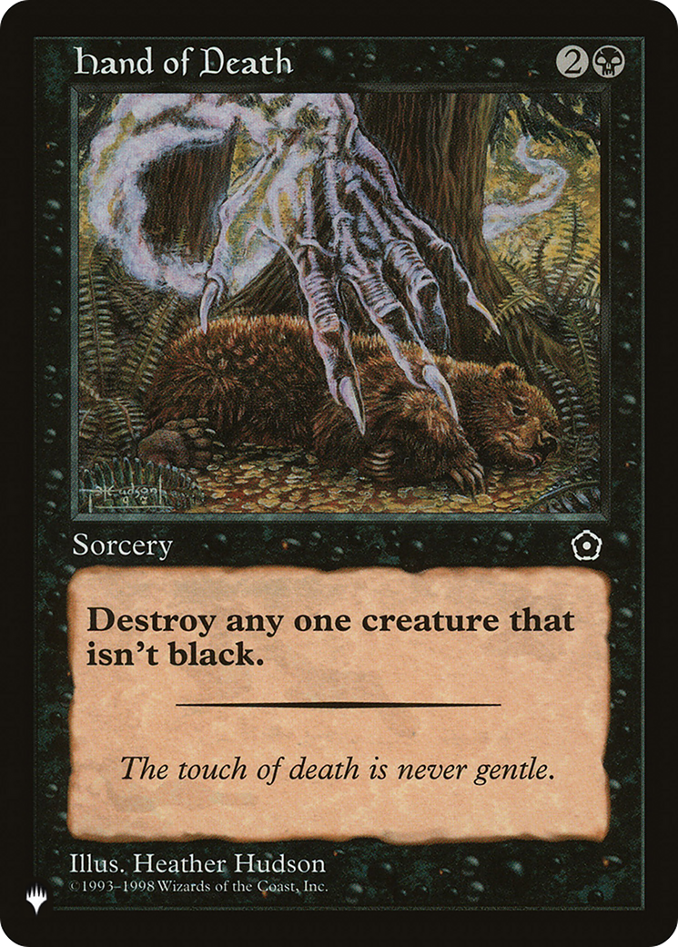 Hand of Death [The List] | Pegasus Games WI