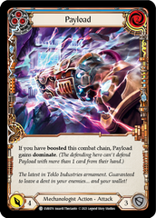 Payload (Blue) [EVR078] (Everfest)  1st Edition Normal | Pegasus Games WI