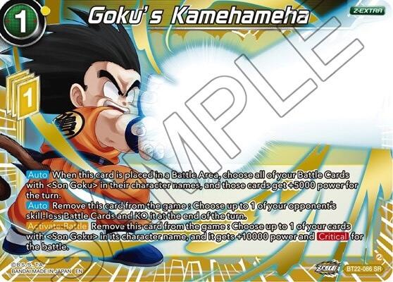 Goku's Kamechameha (BT22-086) [Critical Blow] | Pegasus Games WI