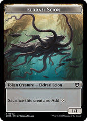 Eldrazi Scion // Phyrexian Beast Double-Sided Token [Commander Masters Tokens] | Pegasus Games WI