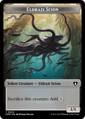 Eldrazi Scion // Satyr Double-Sided Token [Commander Masters Tokens] | Pegasus Games WI